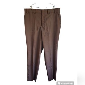 NWT MENS BLAUER 8560 4 POCKET WOOL BLEND Uniform PANTS Brown Size 44 R UNHEMMED